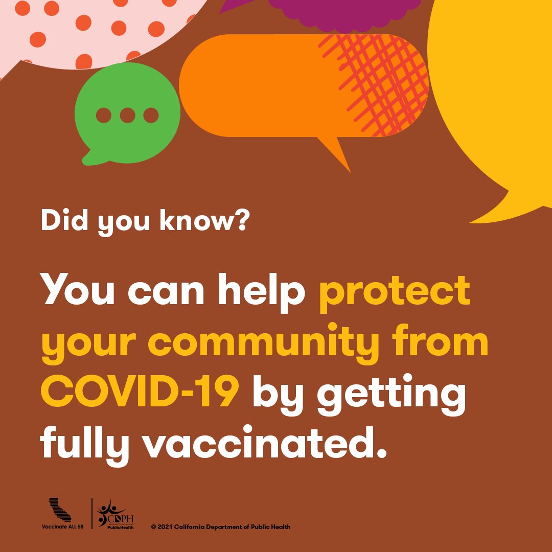 Getting vaccinated is the only way to stop COVID-19 from spreading and creating new variants. Getting vaccinated makes life safer for you, but it also helps protect the people around you. https://www.vaccinateall58.com/