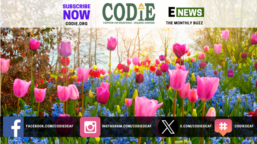 CODIE's monthly buzz eNews highlights Spring cleaning with a Free Dump Event and Household Hazardous & Electronic Waste Collection. It also showcases exciting upcoming events for April & May, including the Awareness 5K Walk, Pet Adoption Event, Riverside ASL Social, Deafnation Expo, and Jesus: A Deaf Missions Film. Click now to stay updated on the latest news and upcoming events! - https://mailchi.mp/a38e7c81c0d9/newleaf